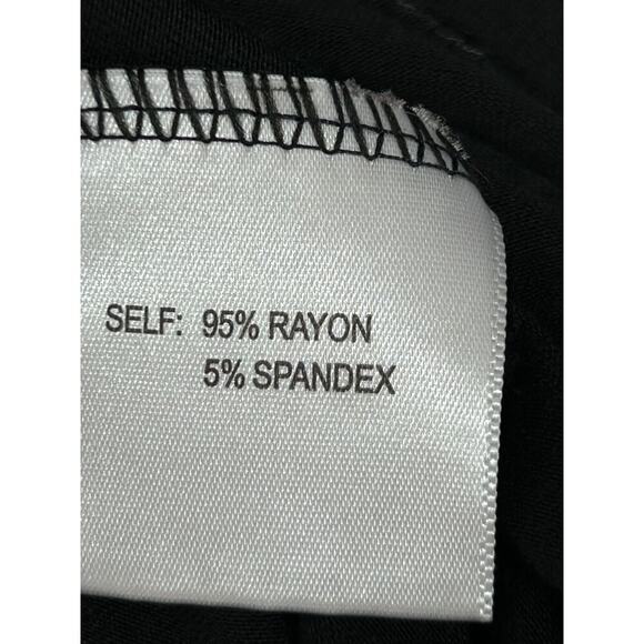 Rose + Olive Top SZ 2X Black Embroidered Bell Sleeve Boho Cottagecore Whimsigoth - Picture 9 of 13